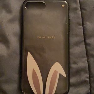 🐰LIKE NEW🐰Kate Spade iPhone 7+ Phone Case